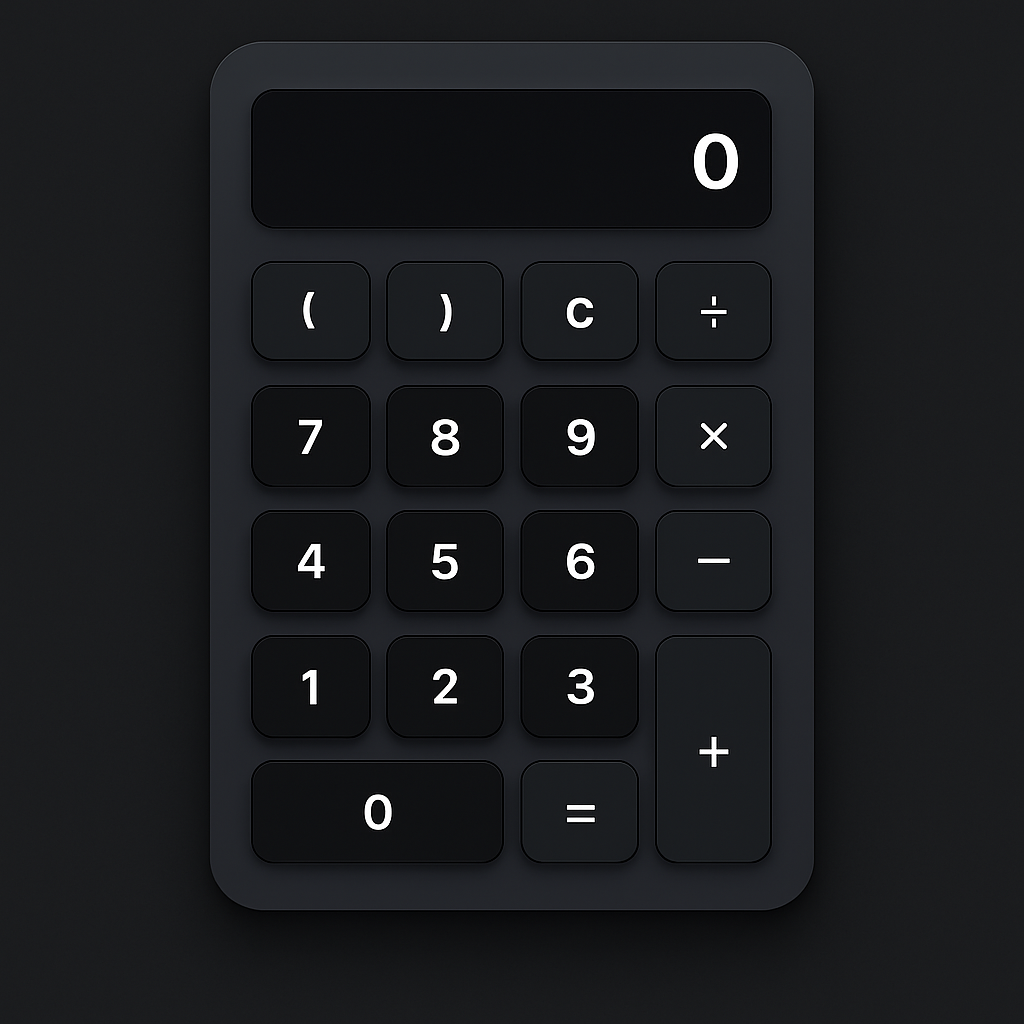 Calculadora Avançada